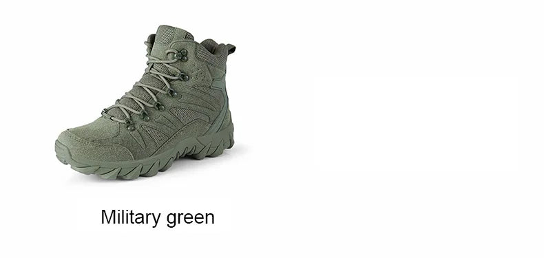 Men’s Tactical Combat Training Boots – Outdoor & Anti-Wear